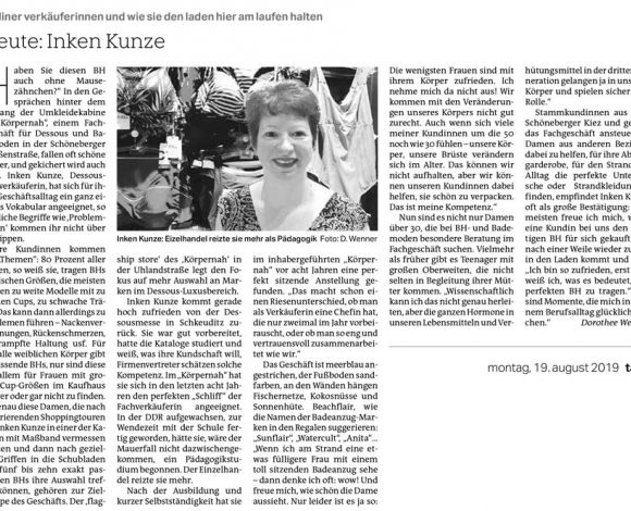 Inken Kunze von Körpernah über ihre Leidenschaft für Dessous Bademode.