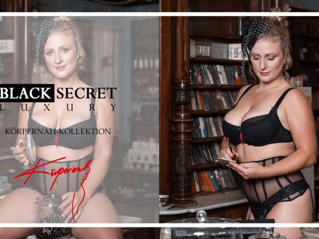 Körpernah präsentiert seine eigene Kollektion im "Black Secret Luxury - Trailer".