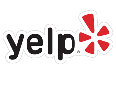 Schriftzug yelp, um Körpernah-Berlin zu bewerten.