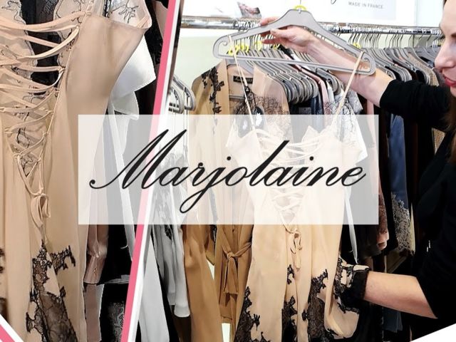 Caroline Kratzsch zeigt das Nachtwäsche der Marke Marjolaine sexy und bequem sein kann.