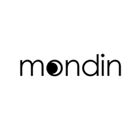 Schwarzer Schriftzug mondin.