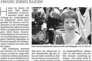 TAZ: Berliner Verkäuferinnen und wie sie den Laden am Laufen halten