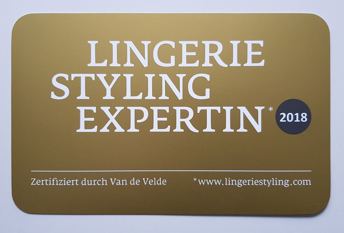 Lingerie Styling Expertin 2018