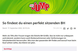 So findest du einen perfekt sitzenden BH